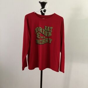 Sonoma Graphic Red Tee Women’s Size XL